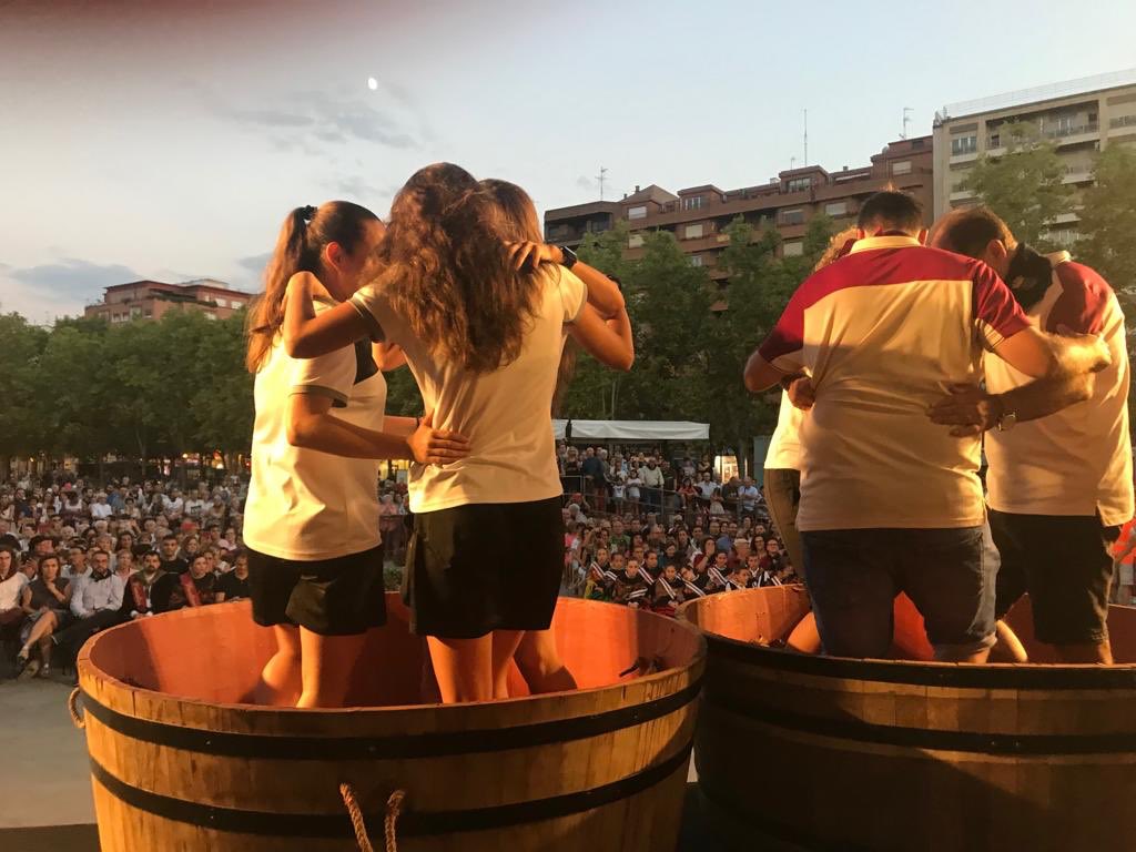 San Mateo Harvest Festival in Logroño. 