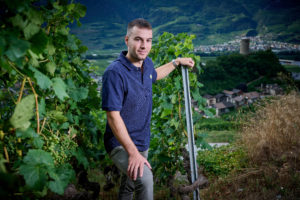 Clément Luisier from Saillon in the Rhone Valley in Valais .