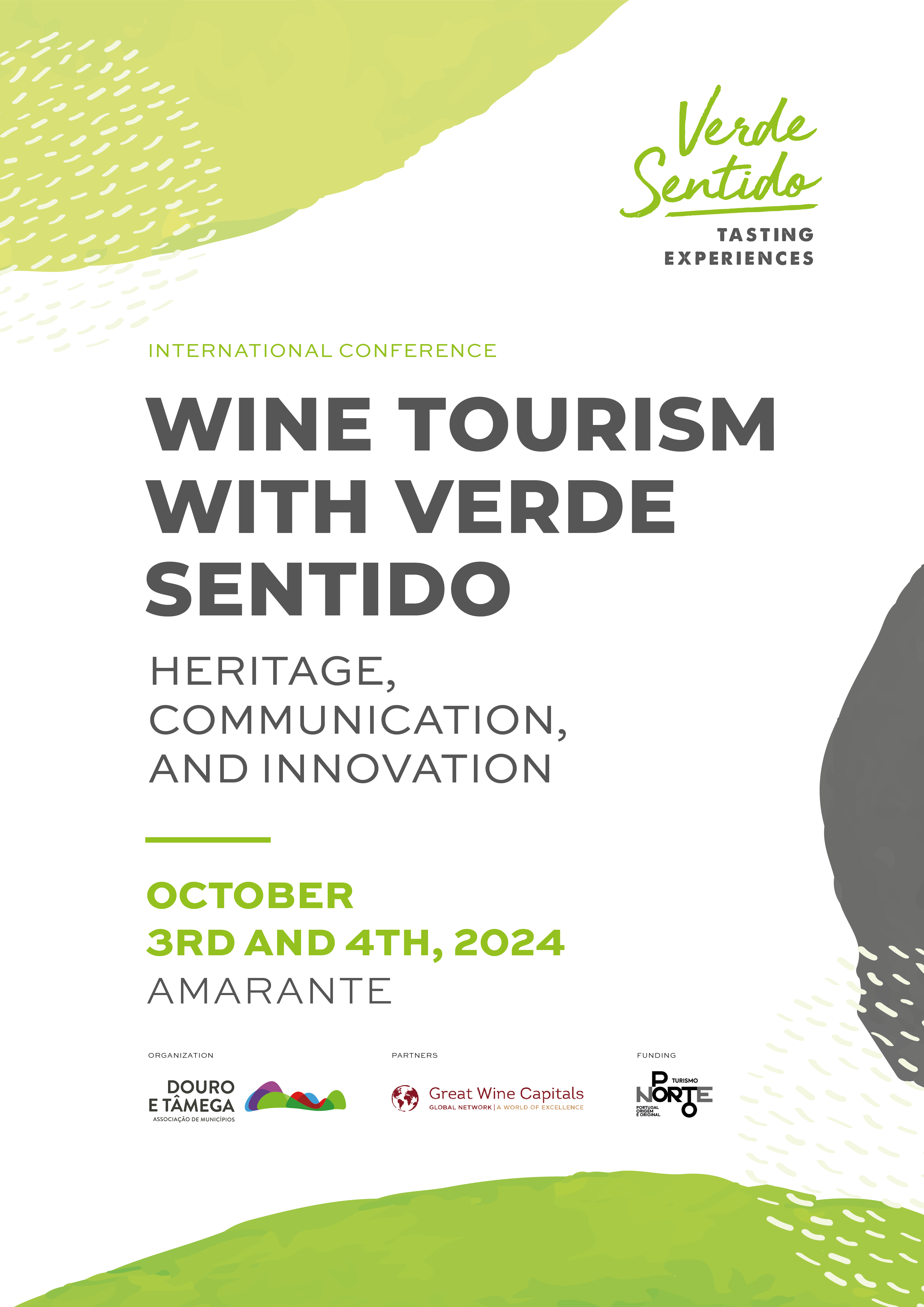 Wine Tourism conference Verde Sentido announcment