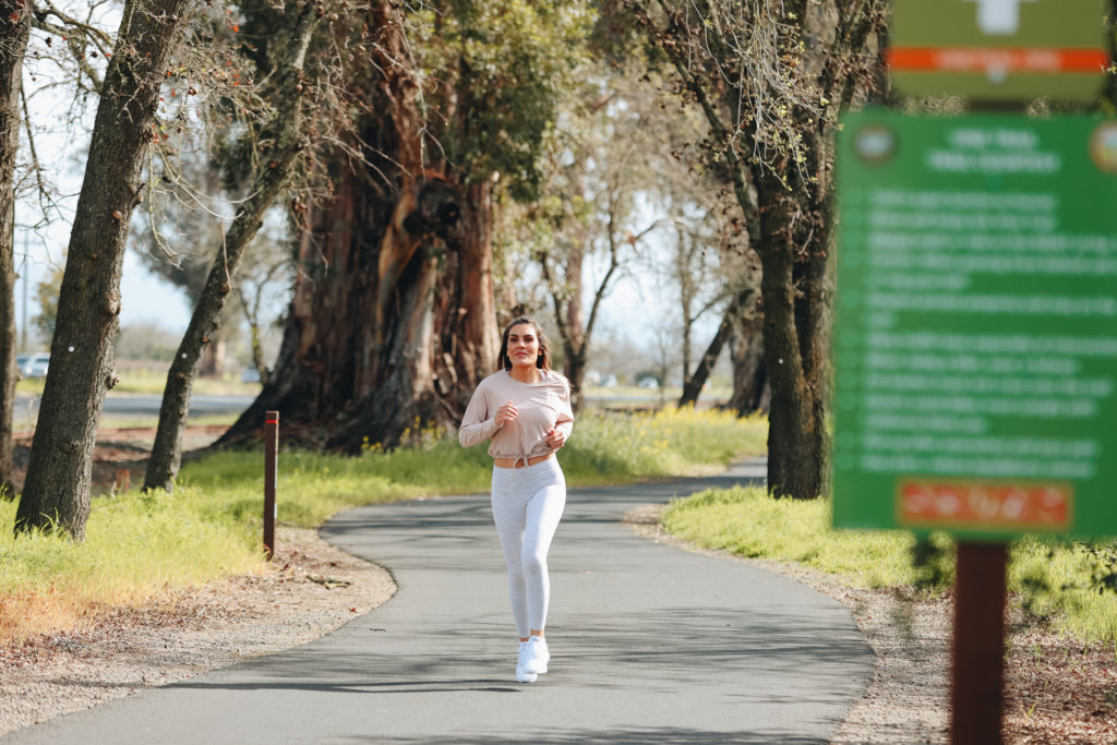 Napa Vine Trail provides a safe and accessible path for joggers