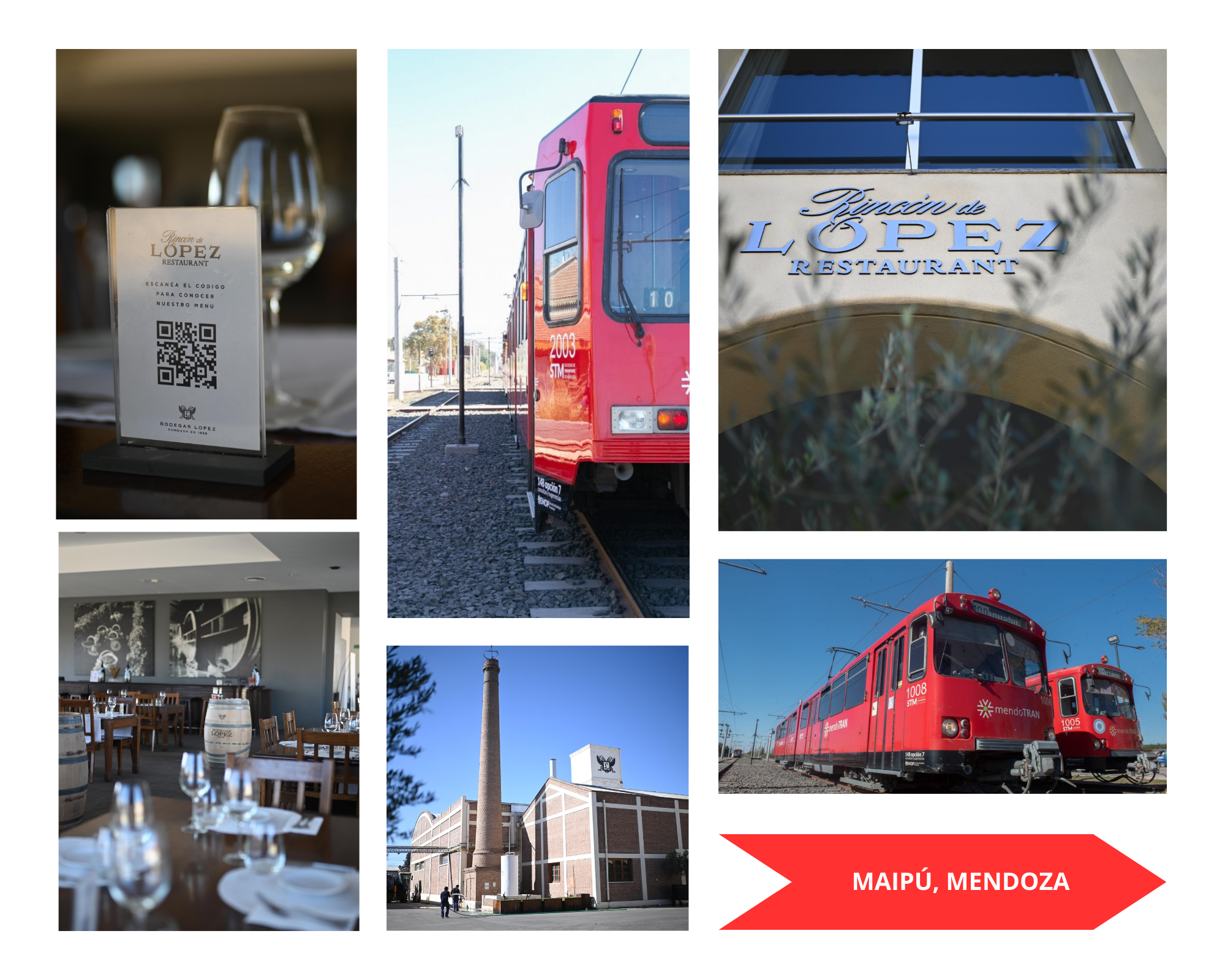 A red tram to the heart of Mendoza’s wine tourism