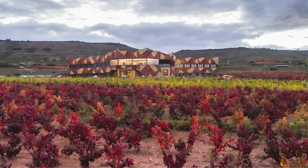 Bodegas FyA in Navarrete, La Rioja, Spain.