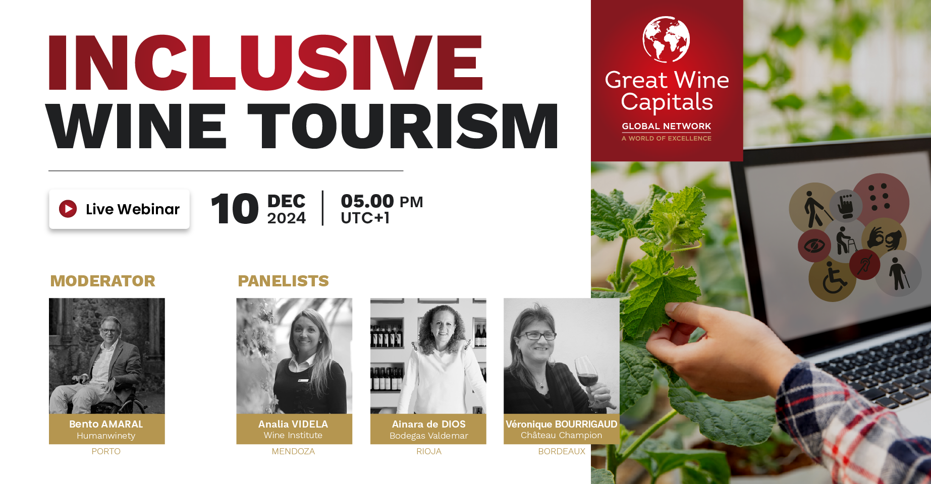 Inclusive Wine Tourism: Join the Next GWC Webinar in December