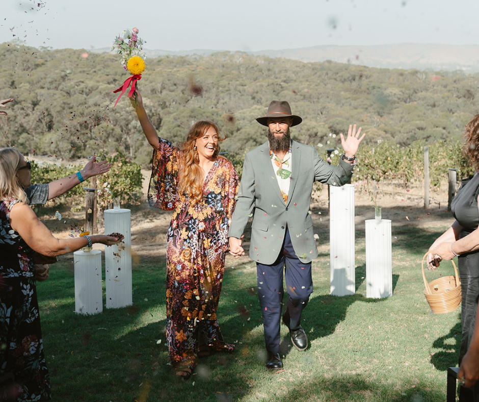 Not your typical winery wedding